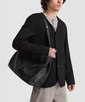 FEMME ウィメンズ レザー トートバッグ "Neo" ブラック