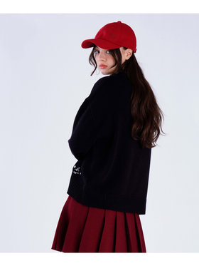 To b. by agnès b. ソフトニット プルオーバー ブラック