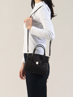 VOYAGE ウィメンズ バッグ＆ウォレット レザー2wayハンドバッグ "miyuki " RAS32B-01 ブラック