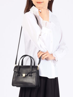 VOYAGE ウィメンズ バッグ＆ウォレット レザー2wayハンドバッグ "miyuki " RAS32B-01 ブラック