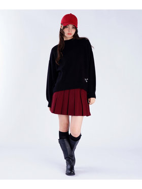 To b. by agnès b. ソフトニット プルオーバー ブラック