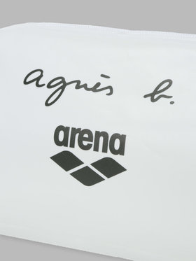 FEMME ウィメンズ agnes b. x arena プルーフバッグ ホワイト