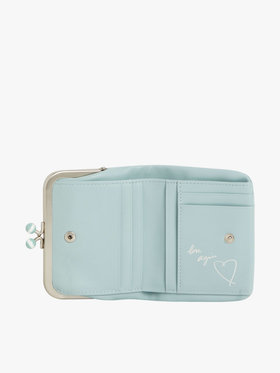 VOYAGE ウィメンズ バッグ＆ウォレット レザー がま口 ミニ ウォレット ”Irene” PAW07-06 ブルー