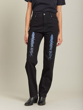 FEMME ウィメンズ 【Outlet】SEU7 PANTALON パンツ ブラック