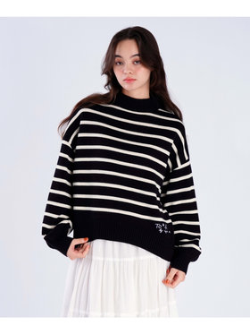 To b. by agnès b. ソフトニット プルオーバー ブラック系その他