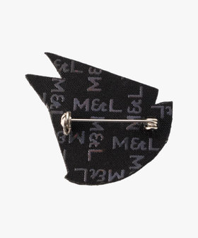 FEMME ウィメンズ TARA × Macon&Lesquoy 刺繍 ブローチ "Bateau" マルチ