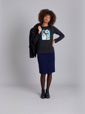 FEMME ウィメンズ SDY5 TS COOL Tシャツ ブラック