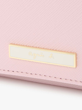 VOYAGE ウィメンズ バッグ＆ウォレット レザー 二つ折り ウォレット ”Erika” QAW05-01 ピンク