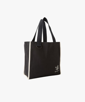 To b. by agnès b. To b. by agnes b.× green label relaxing コットン パイピング トートバッグ ブラック