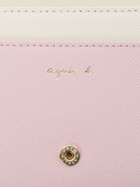 VOYAGE ウィメンズ バッグ＆ウォレット レザー 二つ折り ウォレット ”Erika” QAW05-01 ピンク