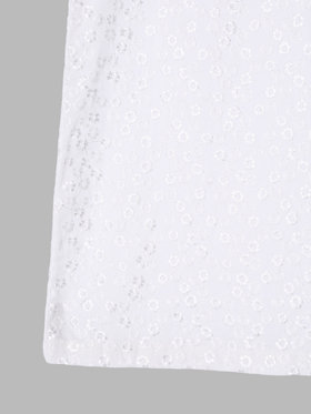 ENFANT ガールズ TW11 E CHEMISE キッズ ブラウス ホワイト