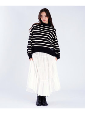 To b. by agnès b. ソフトニット プルオーバー ブラック系その他