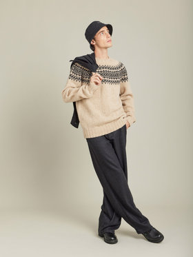 HOMME メンズ 【Outlet】LF59 PULLOVER プルオーバー ブラウン系その他