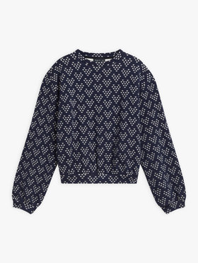 FEMME ウィメンズ 【Outlet】JJD5 SWEAT スウェット ネイビー