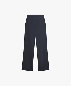 FEMME ウィメンズ リネン ワイド パンツ グレー