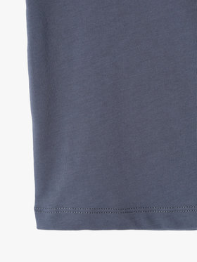 ENFANT ベビー ベビー ロゴ コットン 長袖 Tシャツ グレー
