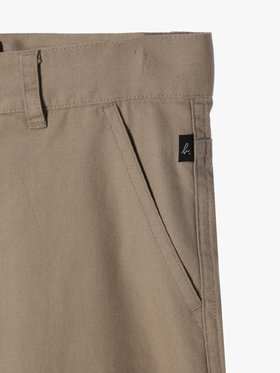 ENFANT ユニセックス キッズ  コットン クロップド パンツ ブラウン