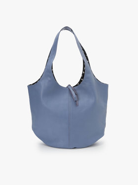 FEMME ウィメンズ ラムレザー トートバッグ ”Stala” ブルー