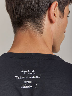 FEMME ウィメンズ S309 TS アーティストTシャツ Aurele ブラック
