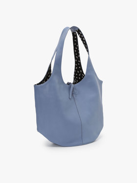 FEMME ウィメンズ ラムレザー トートバッグ ”Stala” ブルー