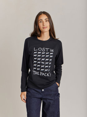 FEMME ウィメンズ S309 TS アーティストTシャツ Aurele ブラック
