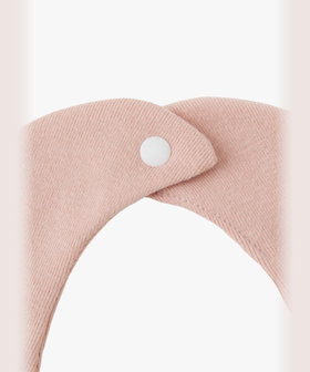 ENFANT ベビー ベビー "b." ロゴ コットン スタイ Heart ベージュ