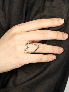 To b. by agnès b. ラインハート リング シルバー