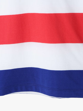 ENFANT ユニセックス 【Outlet】J411 E TS キッズ Tシャツ ブルー×レッド×ホワイト