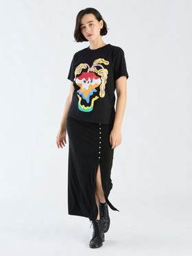 FEMME ウィメンズ 【Outlet】【ユニセックス】SEJ1 TS  アーティスト Tシャツ　 ブラック