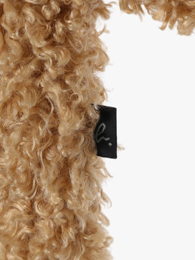 ENFANT ベビー 【Outlet】ベビー ファー 長袖 カーディガンプレッション ベージュ