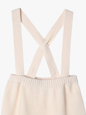 ENFANT ベビー ベビー コットン ニット ブルマ ホワイト