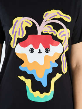 FEMME ウィメンズ 【Outlet】【ユニセックス】SEJ1 TS  アーティスト Tシャツ　 ブラック