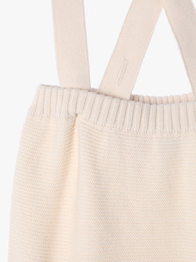 ENFANT ベビー ベビー コットン ニット ブルマ ホワイト