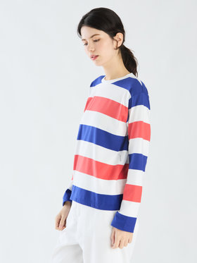 FEMME ウィメンズ 【Outlet】J411 TS NEW COOL Tシャツ ブルー×レッド×ホワイト