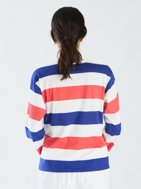 FEMME ウィメンズ 【Outlet】J411 TS NEW COOL Tシャツ ブルー×レッド×ホワイト