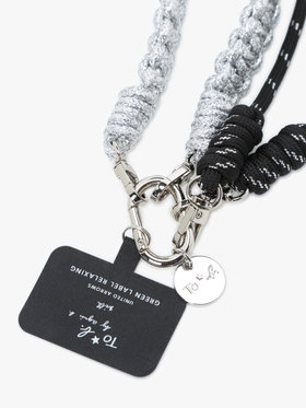 To b. by agnès b. To b. by agnes b.× green label relaxing モバイルストラップ SET シルバー系その他