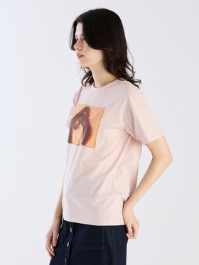FEMME ウィメンズ 【Outlet】【ユニセックス】SEL3 TS LE MIXTE アーティスト Tシャツ ピンク
