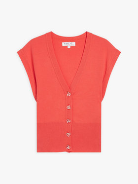 FEMME ウィメンズ 【Outlet】J155 CARDIGAN カーディガン レッド