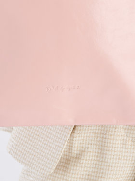 To b. by agnès b. 【Outlet】レザートート ピンク