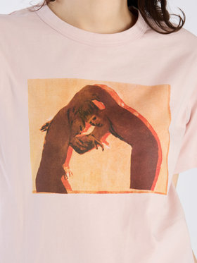 FEMME ウィメンズ 【Outlet】【ユニセックス】SEL3 TS LE MIXTE アーティスト Tシャツ ピンク