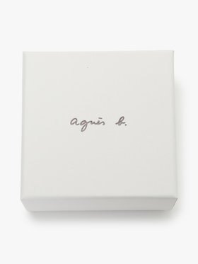 FEMME ウィメンズ ハート ネックレス ”Carving of love” ピンクベージュ