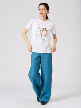 FEMME ウィメンズ 【ユニセックス】S424 TS アーティストTシャツ ホワイト