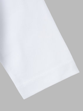 ENFANT ベビー ベビー バックプリント コットン トップス ”bb. avec doudou” ホワイト