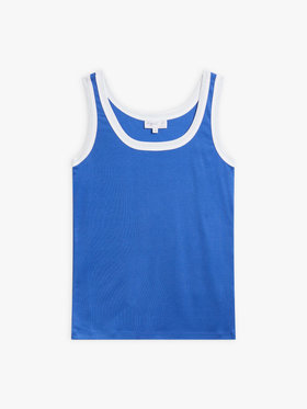 FEMME ウィメンズ 【Outlet】JG13 DEBARDEUR タンクトップ ブルー系その他