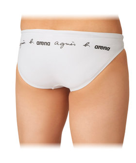HOMME メンズ agnes b. x arena トレーニングブリーフ 水着 ホワイト