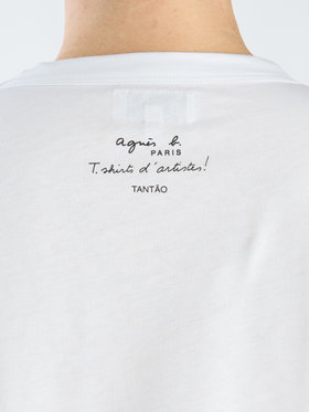 FEMME ウィメンズ 【Outlet】【ユニセックス】SEM3 TS  アーティスト Tシャツ ホワイト