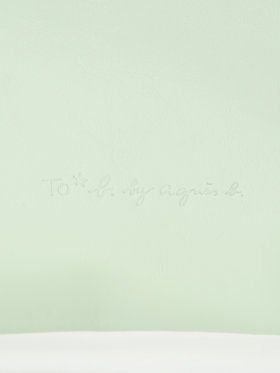 To b. by agnès b. 【Outlet】レザートート グリーン系その他