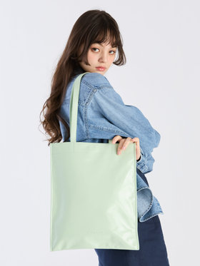 To b. by agnès b. 【Outlet】レザートート グリーン系その他