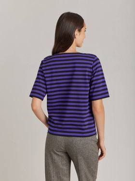 FEMME ウィメンズ 【Outlet】J008 TS CANCALE Tシャツ ブラック×パープル