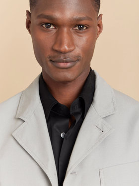 HOMME メンズ 【Outlet】【セットアップ対応商品】TV18 VESTE ジャケット グレー系その他